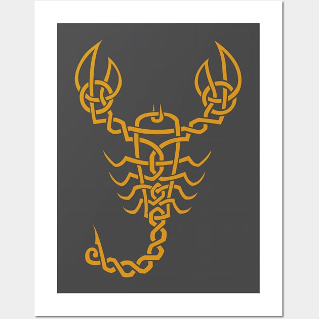 Scorpion Wall Art by Lucas Brinkman